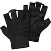 GJV Guanti da allenamento per uomini e donne, guanti sportivi per sollevamento pesi, ciclismo, palestra, allenamento, traspiranti e comodi (nero, M)