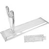 Shop SoftAir Espositore per Pistole in Plastica Trasparente, con Supporto per Calcio e Canna, Base 220x65 mm
