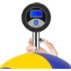 Generic Pompa di manometro a - Monitor di pressione 'aria digitale, set di ago per gonfiore | Strumento di misurazione della pressione delle attrezzature sportive di precisione, dispositivo di contr