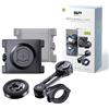 SP CONNECT Moto Bundle AVM Universal Phone Clamp per Cellulare da Motociclette e Motorini - Forte Presa a Morsetto - Supporto per Dispositivi Larghi 58-85mm, Adatto a Manubri Standard e Grandi
