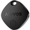 ATUVOS Air Tag Smart Tracker 1 Pezzo, Bluetooth Localizzatore Compatibile con Apple Dov'è (solo iOS, Android non supportato), Trova oggetti e chiavi, Bagagli/Valigie/Portafogli, Batteria Sostituibile.