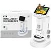 Charmline microscopio digitale per bambini 3 in 1, regalo per bambini dai 6 anni, uso portatile o da tavolo, osservazione della natura indoor e outdoor, 1000X, scheda SD da 32 GB inclusa