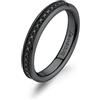 Brosway Anello Uomo in Acciaio e Cubic Zirconia | Collezione Ink - BIK39C