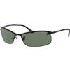 Ray-Ban 0RB3183 - Lunettes de Soleil - Homme - Noir (Schwarz) - FR: 63 (Taille Fabricant: 63 mm)