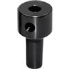 YobiLife B12 mandrino per trapano Manicotto per albero motore Connettore accoppiamento albero motore in acciaio forgiato annerito blocco foro laterale per tornio fresatura trapano da banco (B12 5 mm)