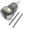 ASSORTS Alta precisione 2 MT Shank girevole Live Center M14 x 1 con 65 mm 3 griffe Autocentranti chuck-lathe da Contropunta