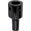 YobiLife B12 mandrino per trapano Manicotto per albero motore Connettore accoppiamento albero motore in acciaio forgiato annerito blocco foro laterale per tornio fresatura trapano da banco (B12 10 mm)