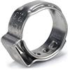 SEWOART 20pezzi Fascette Stringitubo in Acciaio Inox Per Tubo Acqua Fascetta Stringitubo Orecchio Singolo Resistente Anticorrosione