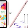Zspeed Penna stilo magnetica con ricarica wireless per iPad, quasi come matita 2ª gen. con sensibilità inclinazione per iPad Pro 12,9/11, Air 5/4/3, Mini 6/5, 10/9/8/7/6