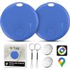 FUYAOSC Air Tracker Android, 2 PCS Smart Tracker Localizzatore Chiavi Compatibile con Trova Dispositivo(Solo Android), Bluetooth Tracker Tag Compatibile per Portafogli,Chiavi,Zaini