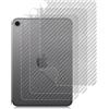 HeeYeal Posteriore per 8,3 iPad mini 7 (A17 Pro) 2024/8,3 Pollici iPad mini 6 2021(A2993/A2995/A2567/A2568), 3 Pezzi Motivo Carbonio antigraffio, Pellicola protettiva posteriore per iPad mini 7th Gen