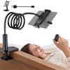 TXErfolg Supporto Tablet con Telecomando Kindle per girare pagina, Collo Oca Supporto Regolabile per leggere a letto, Supporto con girapagina per Kindle accessori/Ipad/telefono 5''-12.9''