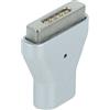 vhbw adattatore USB tipo C a MagSafe 2 compatibile con Apple Macbook Pro (Retina, 13, 2012-2015) notebook, laptop - 2 x 1,85 x 0,55 cm, 100 W