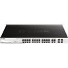 D-Link DGS-1210-28MP Smart Switch Gestito, 28 Porte Gigabit, PoE+, nero
