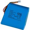 AOLIKES Batteria 18650 1s4p 10400 mAh 3,7 V ricaricabile agli ioni di litio con spina XH2,54/3P / 5C Cells/Straight/Supporta Ricarica Rapida