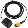 Bgfaquri Antenna GPS attiva impermeabile con amplificatore - Base magnetica e cavo di prolunga da 3 m - Antenna di navigazione GPS, localizzatori, localizzatori di veicoli, auto, camion, barche e dispositivi