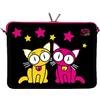 Digittrade Kitty to Go LS144-17 Notebook Sleeve Laptop neopren case custodia portatile borsa involucro protettivo 43,9cm (17,3 pollice) nero