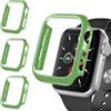 iVoler 3 Pezzi Cover Rigida PC per Apple Watch SE (2025/2022 / 2020) / Series 6 5 4 44mm (Senza Pellicola Protettiva), Ultra Sottile Custodia Antiurto e Anti-Graffio Bumper Case, Verde Menta