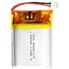ELLENNE - BATTERIA LIPO DIY 802025-3,7V DC 300mAh CONNETTORI 2P-PH - PROTEZIONE SOVRACCARICO, SCARICAMENTO ECCESSIVO E CORTOCIRCUITO