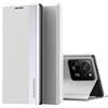 Beajew Flip Custodia per Xiaomi Redmi Note 8/Note 8 2021, Custodia Sottile per Telefono,con Supporto Stand,Chiusura Magnetica per Xiaomi Redmi Note 8/Note 8 2021-Bianco