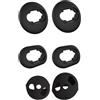 Panlouting 2 Paia | Gommini Silicone Antiscivolo Protezione Riduzione Rumore compatibili con Samsung Galaxy Buds Live, Taglie Piccola e Grande
