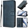 FANFO Custodia per Blackview Shark 9 5G, Antiurto e Antigraffio, Cover Portafoglio in Pelle PU di Alta Qualità con Funzione Stand.- Blue