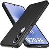 GIOPUEY Cover Compatibile con Vivo V70 Fe, Il Materiale TPU Ultrasottile Custodia, Anti Impronta Digitale Phone Case [Resistente all'Usura] [Antiscivolo] - Nero