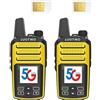LUOTWO N88 Global Walkie Talkie 4G PoC con schede SIM Global Radio Gamma illimitata PTT Radio LTE Walkie Talkie per adulti Interfono portatile ricaricabile a lunga distanza 5000km con GPS
