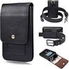 ZORSOME Custodia da cintura in pelle di alta qualità con clip per Samsung Galaxy S25 S24 S23 S22 S21 Ultra, S24 S23 Plus, per iPhone 16 15 14 13 12 Pro Max Custodia da uomo