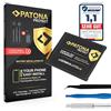 PATONA PROTECT Batteria ricambio per Samsung Galaxy S20 Plus G985F S20+ 5G G986B EB-BG985ABY Smartphone - 4500mAh Li-Polymer con Sensore NTC, Protezione Sovraccarico e Scarica, con Kit Installazione