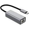 Generico Adattatore di rete Ethernet - Adattatore di rete per computer, Adattatore di rete portatile | Adattatore di rete compatto con connettività semplice, adattatore Ethernet ad alta velocità per dispositiv