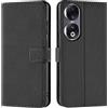 Verco Custodia a libro per Honor 90 5G, colore: Nero