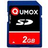 QUMOX 2GB 2048MB SD Scheda di memoria da per telefono cellulare con fotocamera mp3 mp4 trasmettitore FM