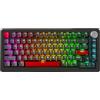 DrunkDeer A75 Pro Tastiera Meccanica da Gaming con Interruttore Magnetico Silenzioso a Rapido Innesto, con Manopola 75% 82 Tasti, Attivazione Regolabile, Tasti in PBT RGB, Profilo OEM, TKL USB Cablata