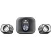 NGS COMET 2.1. - Mini Altoparlanti Stereo per PC con Subwoofer, Alimentazione USB, AUX IN da 3,5 mm. 20W di Potenza, Plug & Play
