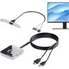 Generico Pulsante Di Alimentazione Desktop - Accessorio PC Universale, Case Computer Compatibile USB3.0 USB2.0, Porta Rapida 5Gbps Per Utilizzo Affidabile | Azienda Hotel E Casa Con Postazioni Internet Cafe