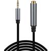 LUDHEP Adattatore Jack Cuffie 3,5mm Maschio a 6,35mm Femmina, Cavo Adattatore Jack Audio Stereo con Spine Dorate per Cuffie, Altoparlanti, Pianoforte, 30 cm