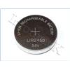 NX - Pila bottone ricaricabile al litio LIR2450 3.6V 120mAh
