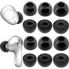 TENNMAK Cuscinetti di ricambio in schiuma per auricolari JBL Live Pro 2/JBL Tune Buds/JBL Tune Buds 2/JBL Vibe Buds/JBL Live Beam 2 & 3/JBL Tour Pro 2 & 3/Technics EAH-AZ100, 6 paia, cuscinetti in