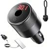daboot Adattatore di ricarica per auto Starlink Mini, 60 W, 12 V/24 V su 30 V/2 A DC Step-Up con indicatore di tensione, accendisigari su presa DC5521, alimentatore per camper campeggio