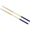 CoCud Lima ad Ago Rivestita in Diamante, Attacco 5mm Lunghezza 180mm, Lima Rotonda Rivestita in Titanio - (Applicazioni: per Metallo Vetro Pietra), 2pz