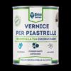 BRICOSALVAJE Vernice lucida per piastrelle da cucina e bagno a base d'acqua | Senza primer | Lavabile | Grande durezza (Nero Ebano, 4L)