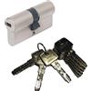 Abus EC550 Doppia Lunghezza (a/B) 40 / 60mm (C = 100mm) con 8 Chiave