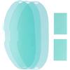 Odorkle Casco per Saldatura con Lente di Ricambio per Schermo di Grandi Dimensioni 5 Pezzi con Schermo Esterno Rotondo 3 Pezzi Schermo Interno 2 Pezzi per Saldatore