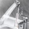 Homefurnishmall Kit doccia portatile per lavabo, soffione doccia con tubo flessibile, adattatore convertitore rubinetto per cucina e bagno (deviatore ABS)