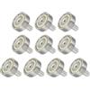 QUARKZMAN 10Pz Rotelle Box Doccia 19mm x 6mm Passo 2mm, Ruote di Ricambio Puleggia a Rulli con Cuscinetti in Acciaio per Guida Binari per Porte Scorrevoli Finestre, M6 x 10mm Filettatura