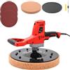Generic Levigatrice elettrica per Malta da Muratore, Cazzuola lisciante per intonaco Portatile per Rifiniture murali, betoniera Multifunzione, con Dischi di Ricambio,Cazzuola Elettrica Portatile 710 W of