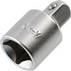 AERZETIX Adattatore per bussola 1/2 femmina x 3/8 maschio in acciaio Cr-V
