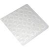 bricoleva.it Gommini tondi adesivi in Silicone Trasparente - Paracolpi per Porte, Mobilio, Cassetti, Armadi e Finestre - Disponibili in diversi spessori (Ø 7mm, spessore 1,5mm, 25 pezzi)