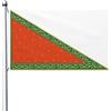 Generic Bandiera Da Giardino Sikh Empire Garden Flag Colore Vivido Bandiera Da Cortile Durevole Bandiere Decorative Per Celebrazioni Festival Feste 90X152CM